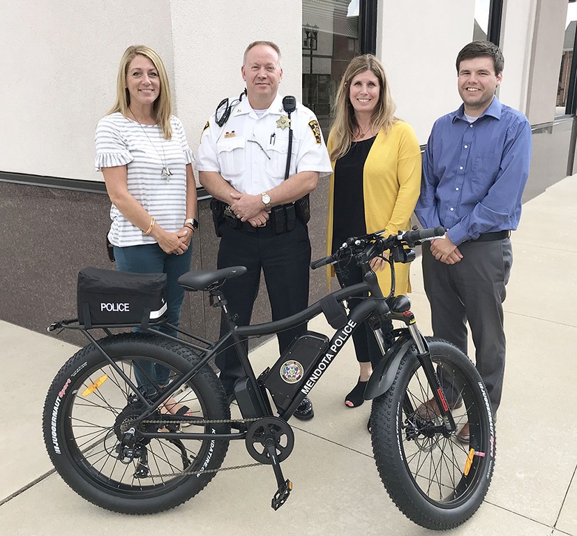 Mendota Police Dept. gets new electric patrol bike