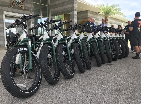 Bay County Sheriff’s Deputies Receive E-Bike Patrol Fleet