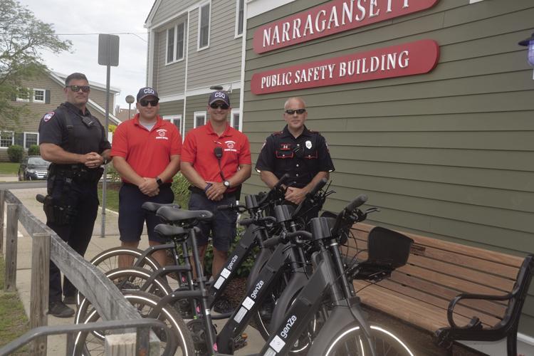 Ocean State Job Lot donates electric bikes to Narragansett PD