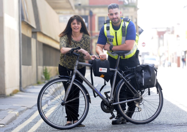 Ride-by saviour on wheels