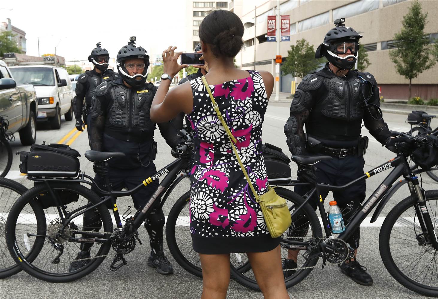 Cleveland Police Are Using Bikes To Prevent Violence At The RNC