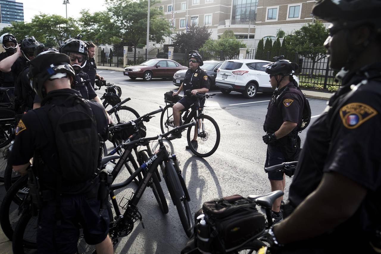 For Republican Convention Patrolling, Bicycles Are Said to Be Best