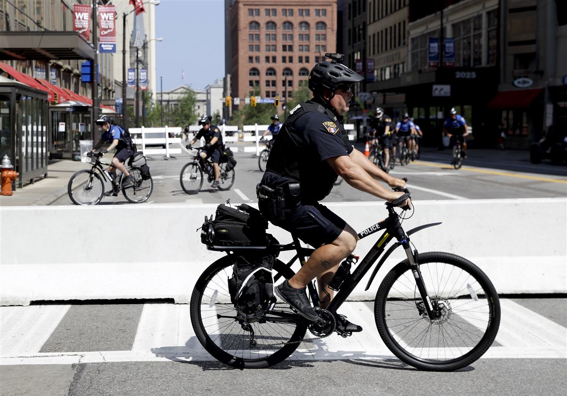 300 officers on bike patrol in Cleveland for RNC