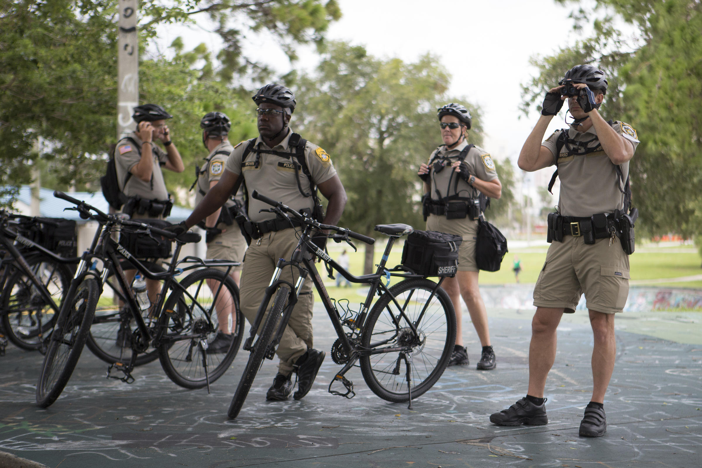 Tampa Police RNC Bikes Still On The Street