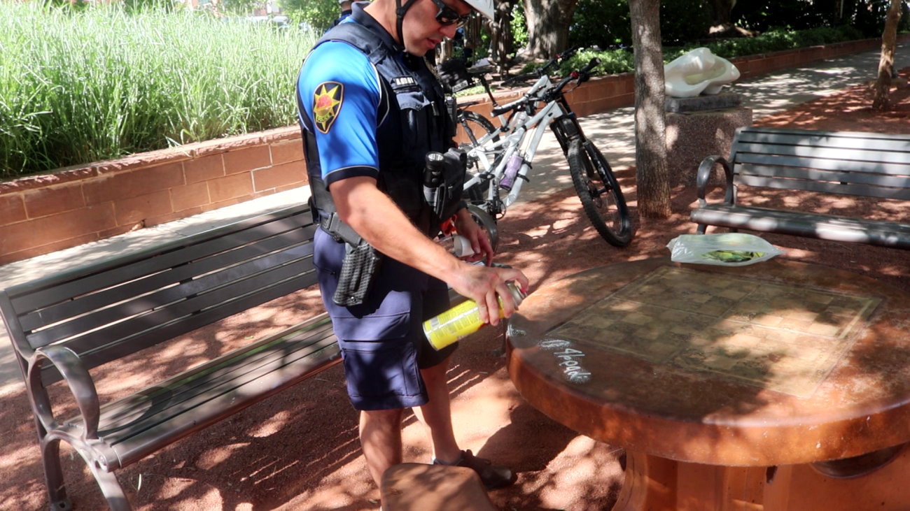 ‘Face of the police’: St. George Police mountain bike patrol helps deal with the little things