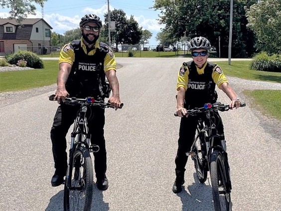 Bike patrol continues to roll in Chatham-Kent