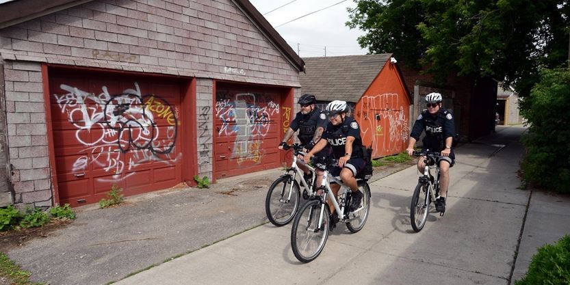 Etobicoke bike cops on a mission to regain trust in communities