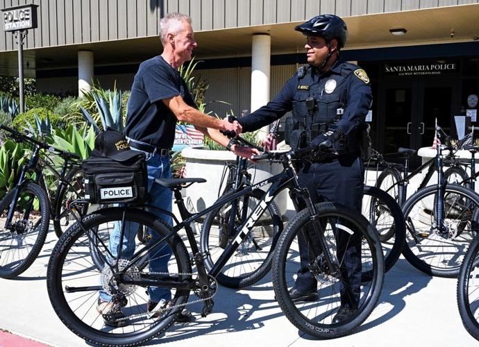 Santa Maria Police Department receives new bicycle fleet from Main Street Cycles