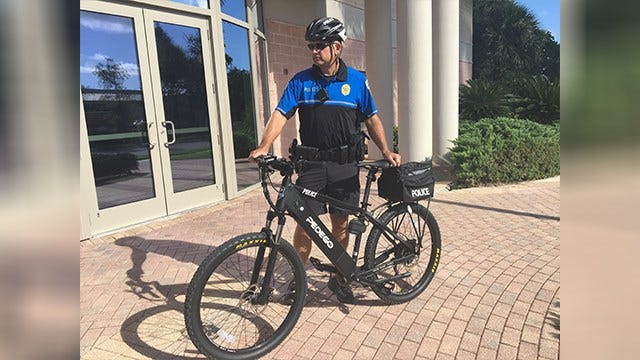 For the first time, Naples PD will fight crime on an electronic bike