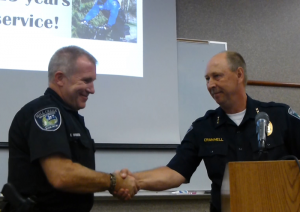 Mill Creek Bike Patrol Officer Mike Harris retires after 30 years