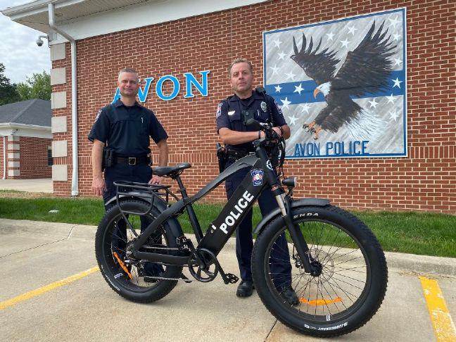 Avon Police Department wins electric power bike to assist in patrols