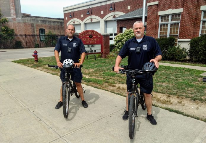 Cops using bicycles for community policing