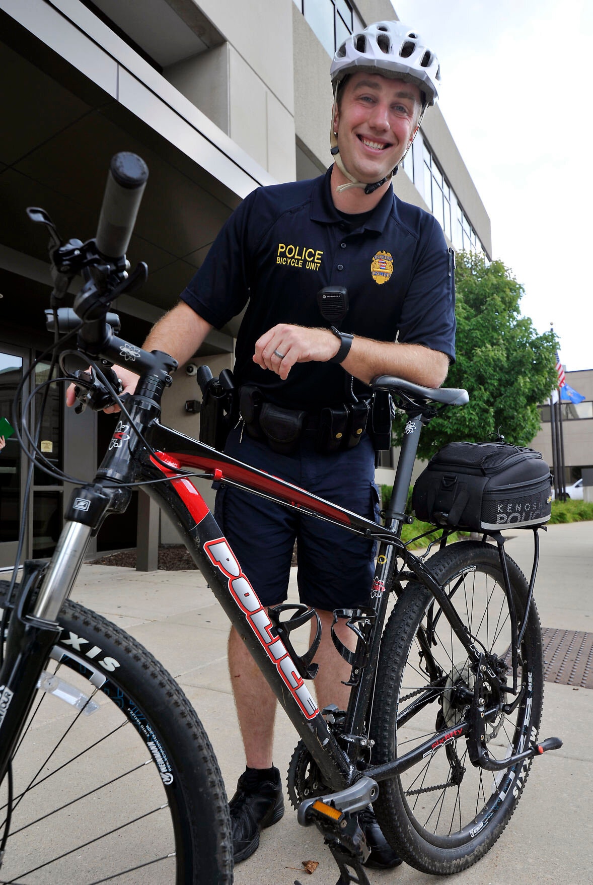 Bike cop serves community through enforcement, public relations
