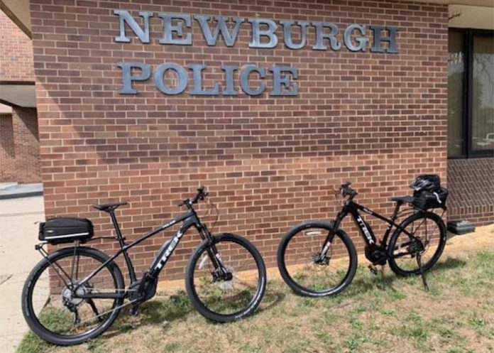 New rides for Newburgh cops – electric bikes