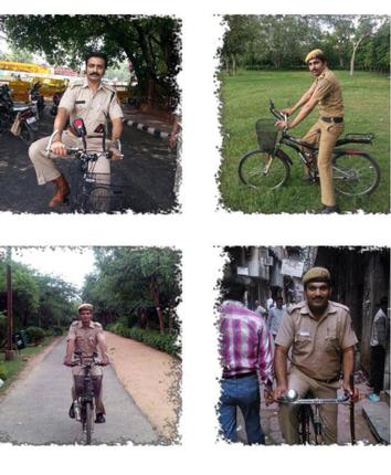 Stopping crimes using the good old bicycle