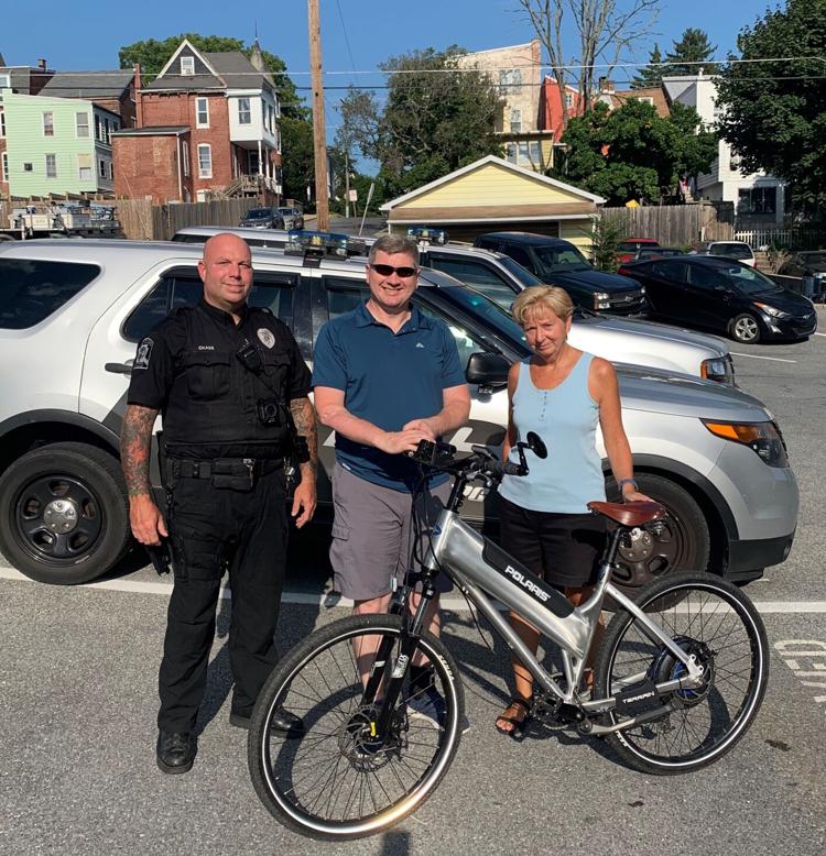 Resident donates e-bike to Hamburg Police