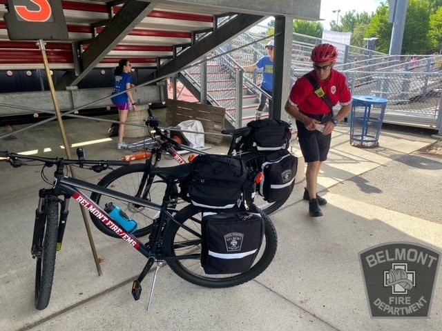 Belmont Fire Department Debuts Bike Unit