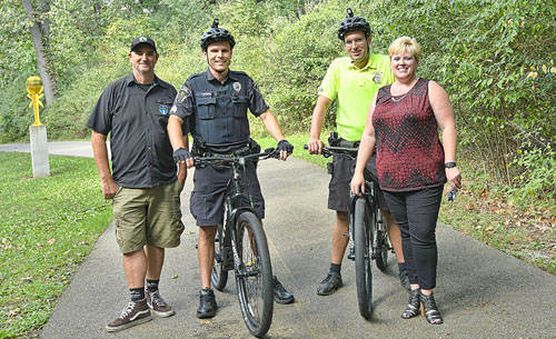 K21 Provides Donation For Police Bikes