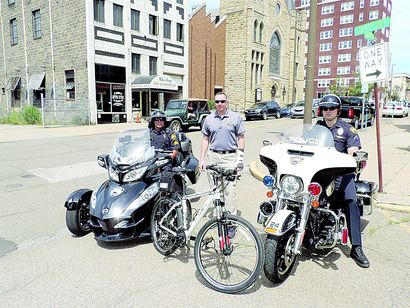 Bikes Offer Stealthy Approach to Wheeling Police Work