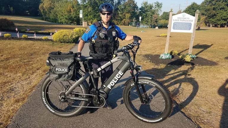 Edison Police’s Bicycle Patrol Will Ride New All-Terrain Power Bikes