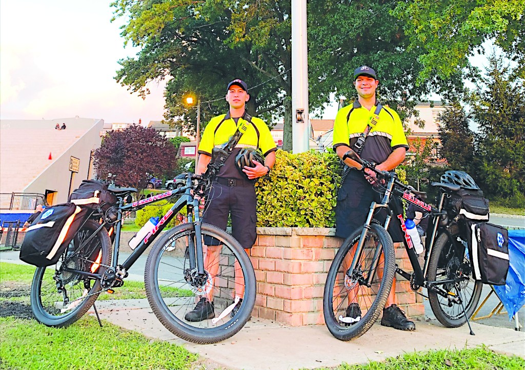 Belleville Fire Department adds … bike patrols? What the?