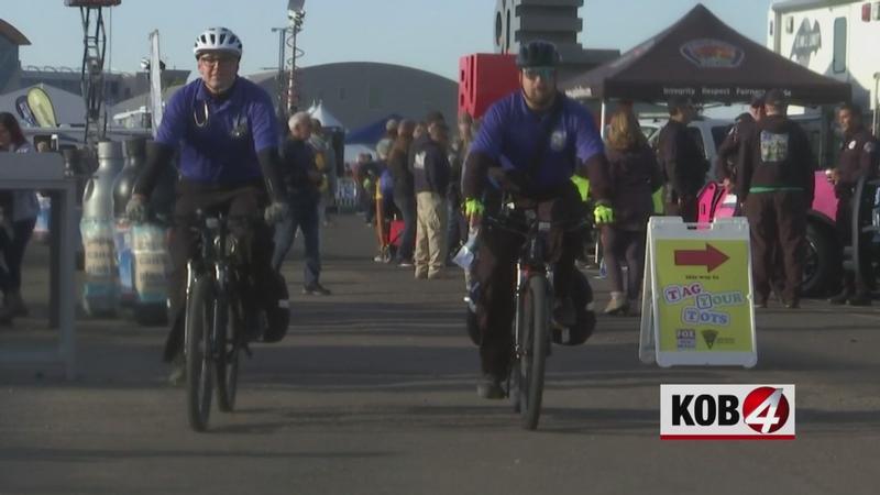 Bike medics make sure Balloon Fiesta attendees are safe