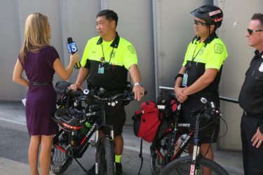 Bike medics make their debut at LAX