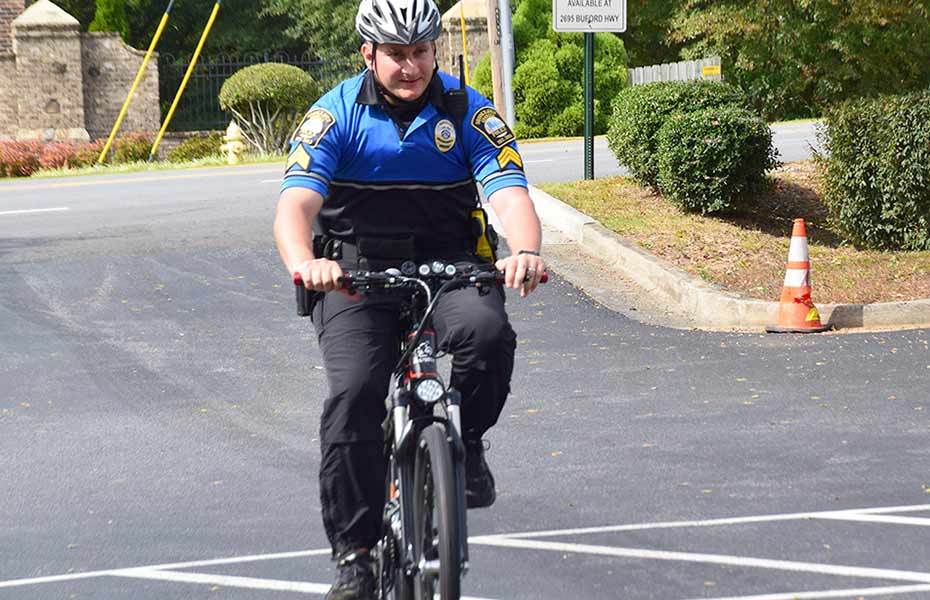 ElectroBike Georgia donates customized electric bicycle to Brookhaven Police Department