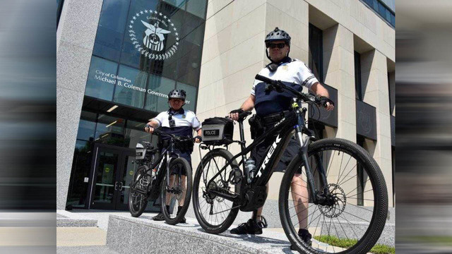 Pedal power boost for Columbus police