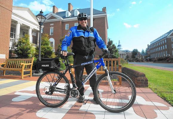 Annapolis Capitol police return to two wheels