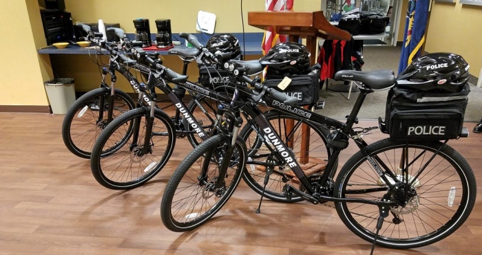 Dunmore plans to increase community policing with bike patrols