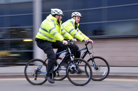 Marlborough Police get on their bikes
