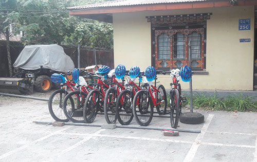 Bikes to enhance patrolling in S/Jongkhar