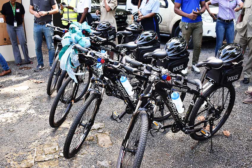 More Bicycles for Police Patrol Unit