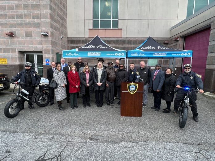 Ocean Wind 1 donates electric bicycles to Atlantic City Police Foundation