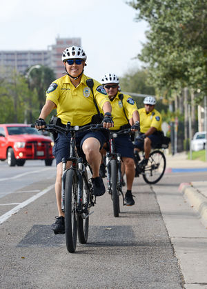 Brownsville police unveil downtown bike patrol unit