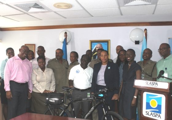 Police get specialized bicycles from SLASPA