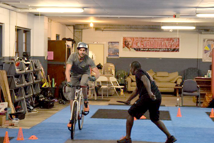 Fight From Your Bike: Martial Artists Show How