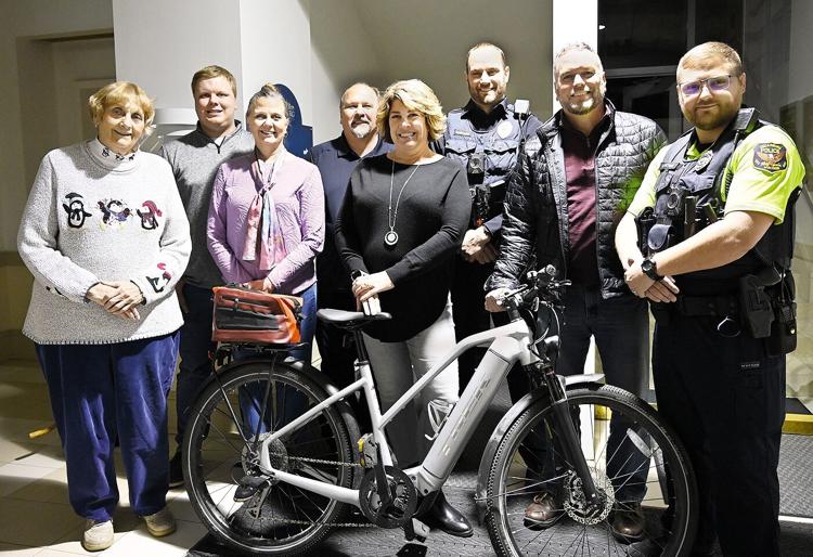 Cedarburg police add e-bike to bike patrol unit