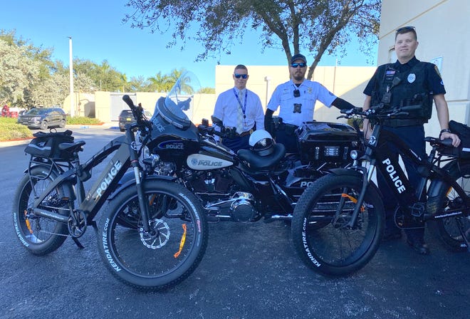 Cape Coral Police Department testing heavy-duty, electric mountain bikes for patrol