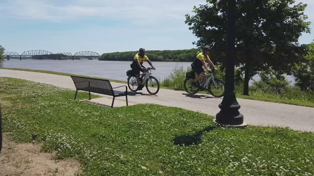 New Albany Police Department adds bike patrols to Ohio River Greenway