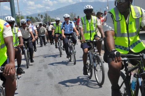 Cité Soleil welcomes its own police brigade on wheels