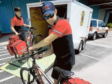 Bike-Riding Paramedics a County Asset