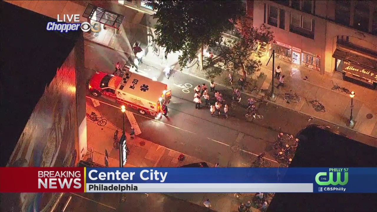 Philadelphia officer run over while trying to stop looting