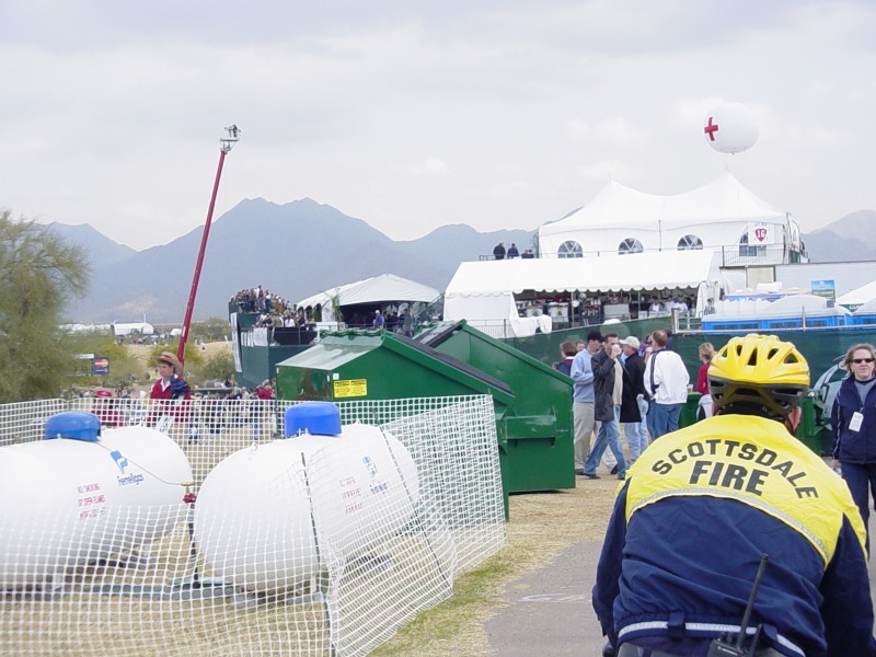 Sunshine and Rowdy Golf:&nbsp; Working the Phoenix Open